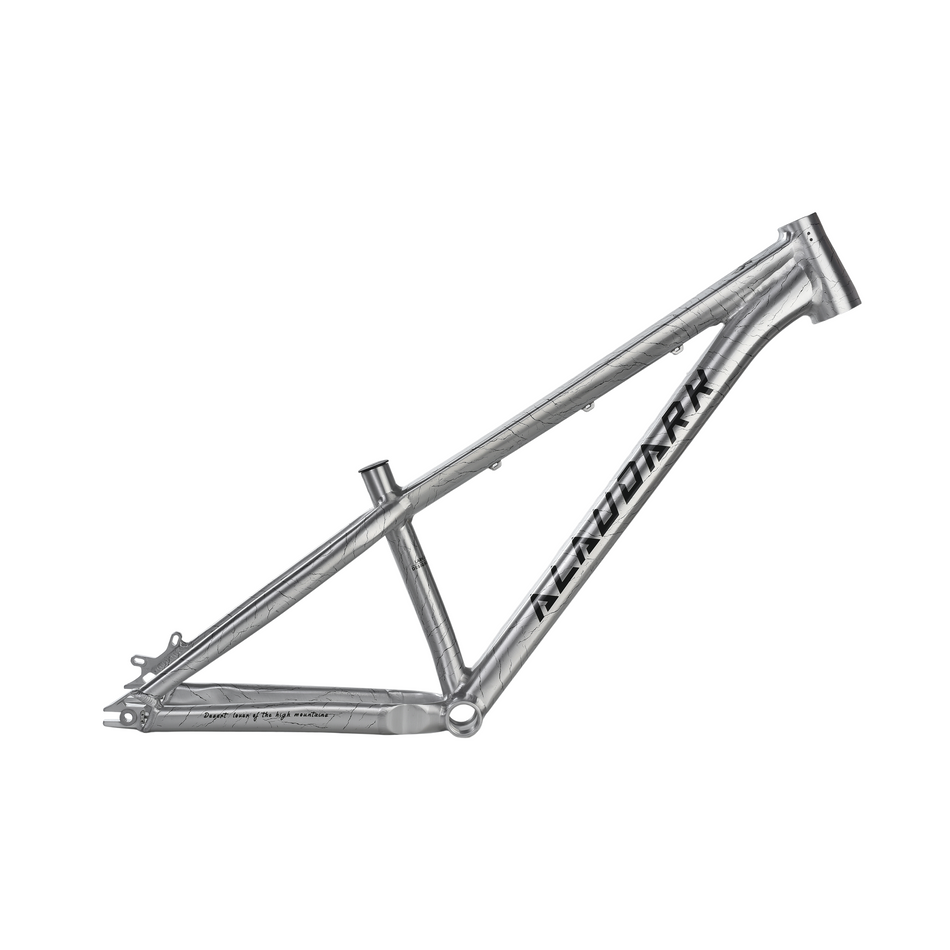 THE MECHANIC - ALAUDARK LARK DJ2 Dirt Jump Bike Frame 26" - SLIVER
